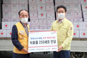 대한적십자사 코로나19 자가격리자 구호물품 지원