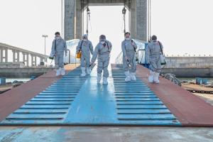 당진 땅 서부두, 추석맞이 현장 방역 실시