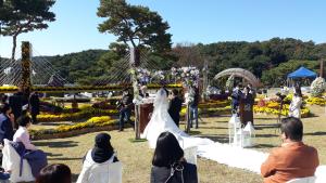 당진시, 국화향기로 물들인 당찬 작은 결혼식