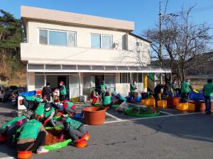 -고대면, ‘사랑의 김장김치 나눔’, ‘연탄나눔’ 행사 가져