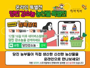 당진강소농 농특산물 온라인 특별전 개최