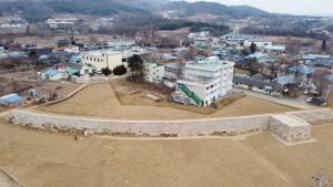 면천읍성 서남치성 원형복원 완료