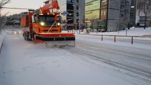 당진시, 밤샘 신속한 제설작업으로 출근길 이상무!