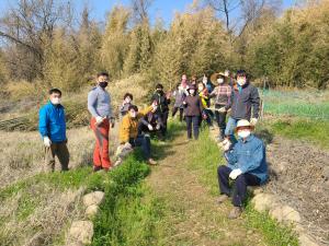당진 면천면주민자치회, 대숲바람길 환경정비 실시