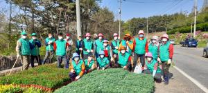 당진 면천면 새마을지도자 협의회·부녀회, 봄맞이 봉사