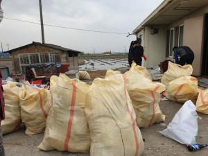 당진 우강면,  홀몸어르신가구 쓰레기더미 치우기‘합심’