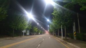 당진시 노후 가로등 370개 LED 도로조명으로 교체