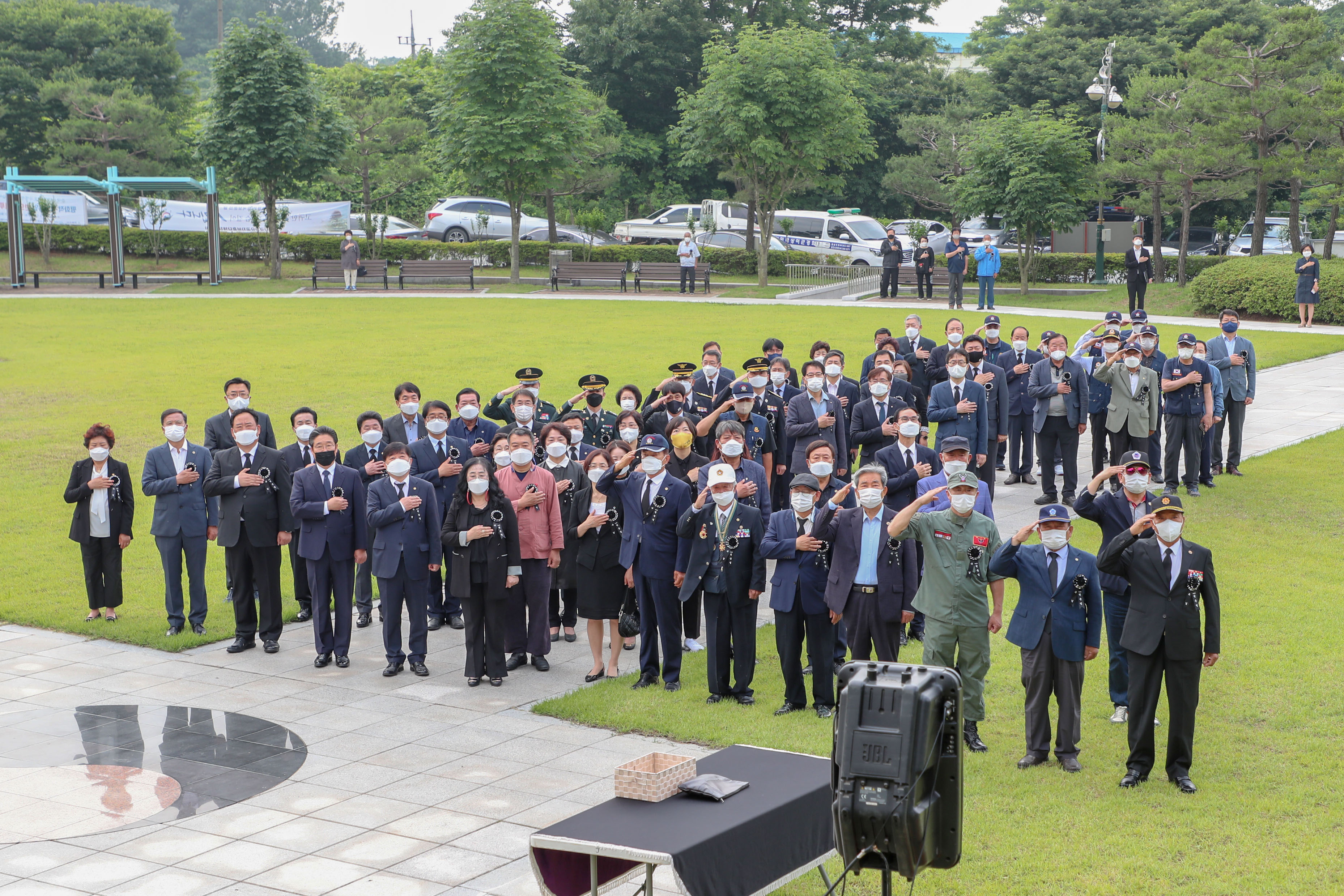 제66회 현충일 추념식(2021. 6. 6)