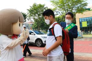 당진시, 어린이 안전 위한 교통안전캠페인 열어