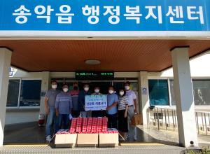 당진시 (재)송악읍 개발위원회, 취약계층에 냉방용품 지원