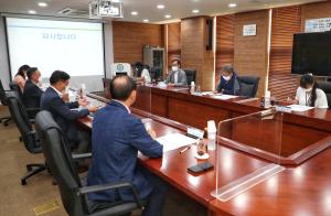 윤동현 당진부시장, 충남산학융합원 방문해 현안 챙겨