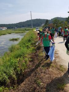 당진시 정미면 새마을협의회, 하천 살리기에 앞장서