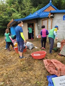 당진시 정미면, 복지 품앗이로 코로나19 속 주변‘훈훈’