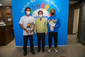 당진시청 권순우, 내년 목표는 항저우 아시안게임 금메달!