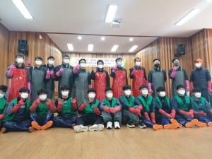 당진 합덕제철고, 참살이 김장 봉사로 이웃사랑 실천