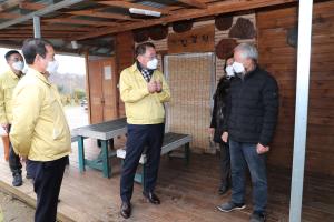 김종훈 농식품부 차관, 당진시 농어촌민박 코로나19 방역 점검