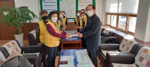 당진 고대면 적십자 봉사회 이웃돕기 성금 모금 동참