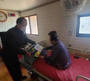 당진3동, 설맞이 복지사각지대가구 위문활동 펼쳐