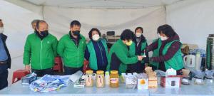 당진 대호지면, 부녀회 장터개장으로 훈훈한 봉사 펼쳐