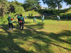 당진시 송산면, 새마을지도자협의회‧부녀회, 제초작업