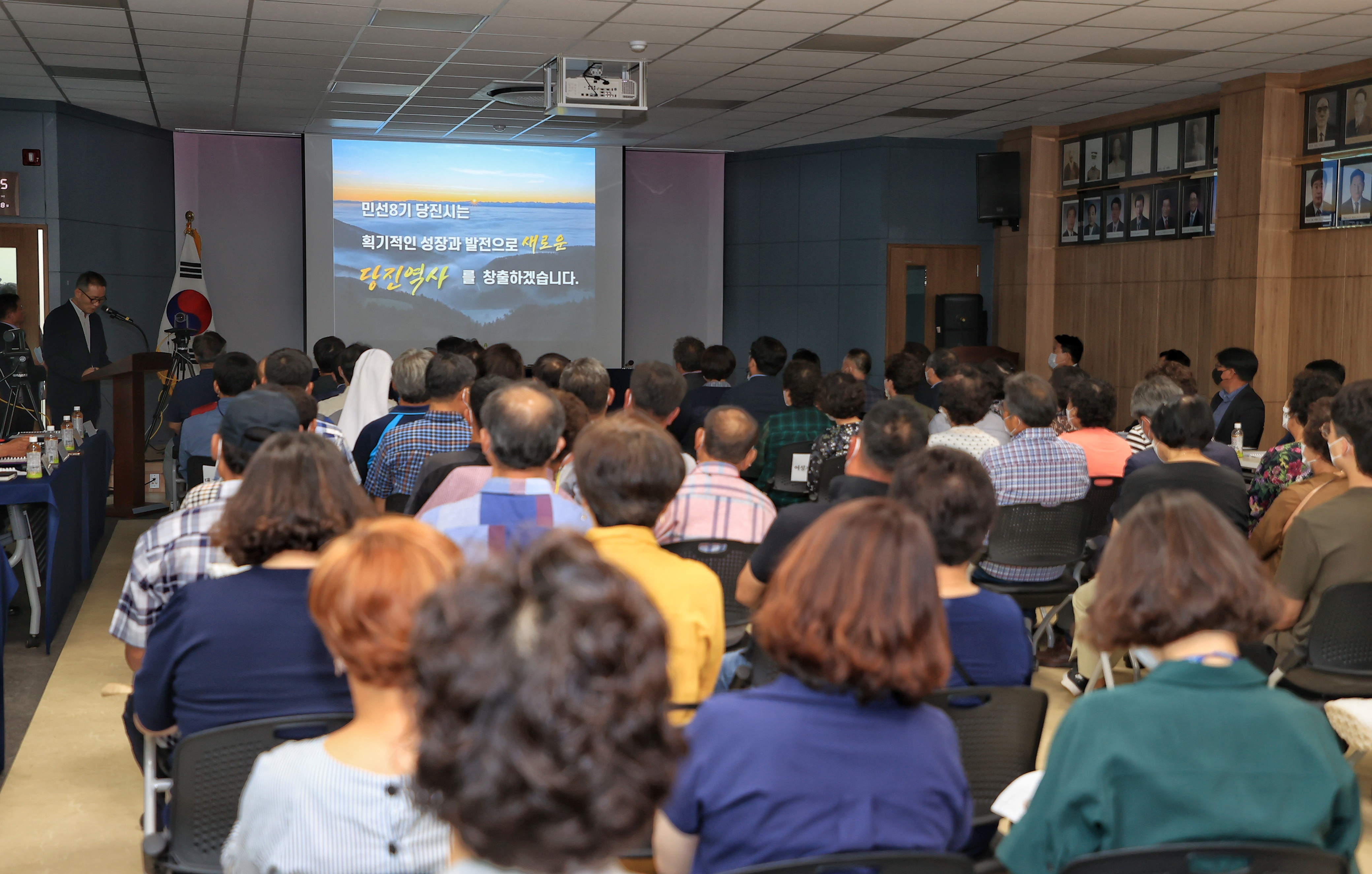 오성환 당진시장, 읍면동 초도순방 시민 곁으로!