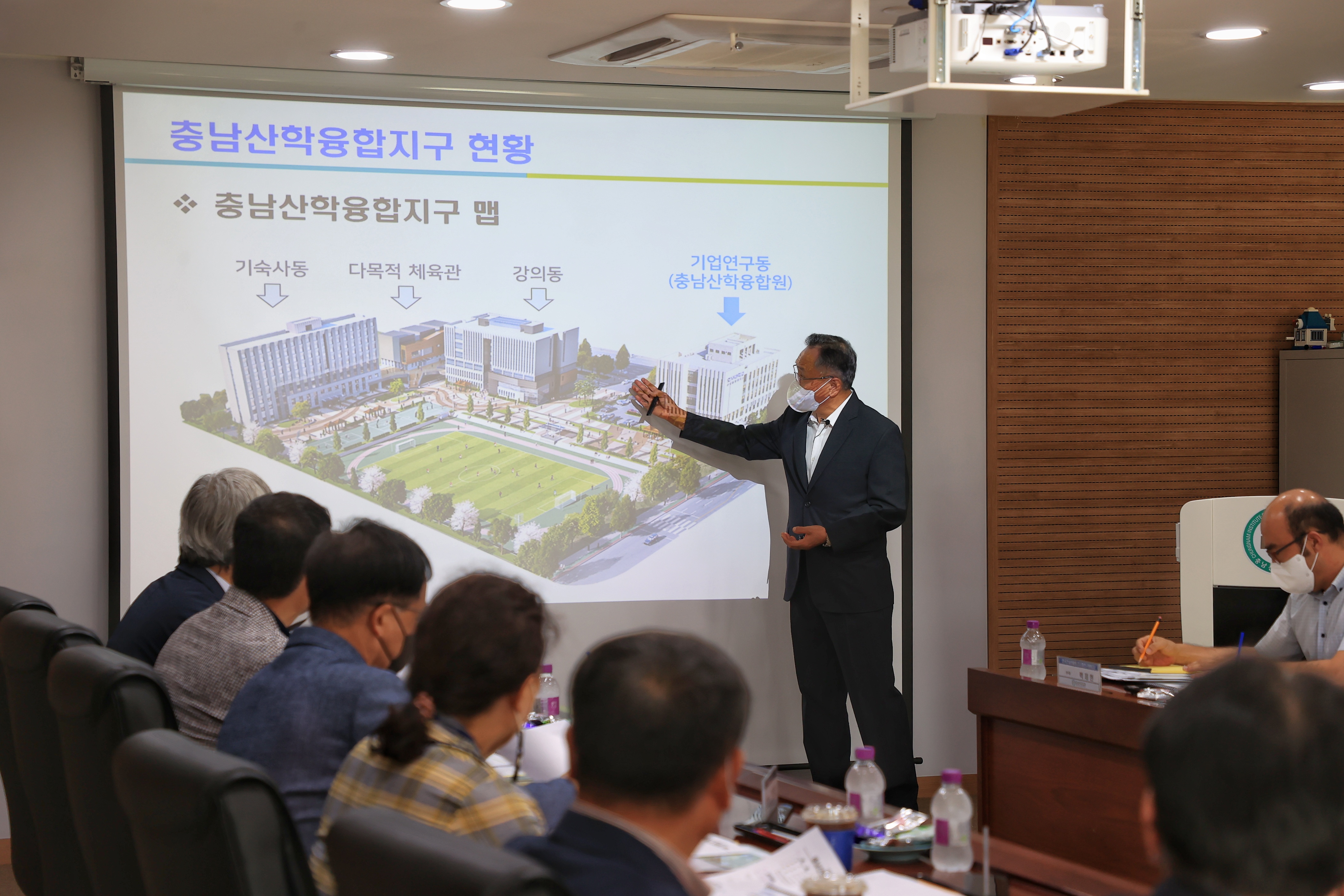 오성환 당진시장, 신성장산업 유관기관과 머리 맞대