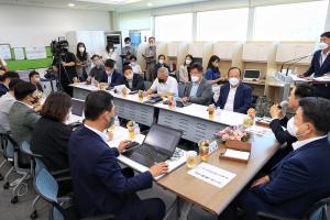 김태흠 지사 당진 방문…메가시티 조성 적극추진