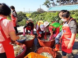 당진시 석문면생활개선회, 추석 맞이 반찬 나눔