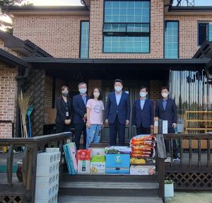 오성환 당진시장, 추석 명절 맞아 사회복지시설 등 위문