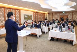 오성환 당진시장, 취임 100일 기자회견 개최