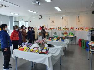 당진시 마음공작소‘어게인 팀’, 실버 미술치료 전시회 개최