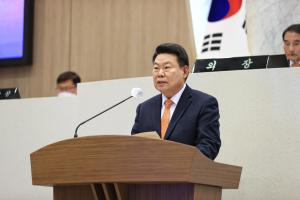 오성환 당진시장, 시정연설 통해 2023년 시정운영 방향 밝혀