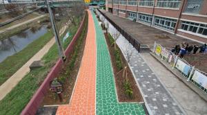 당진시, 탑동초에 ‘자녀안심 그린 숲 ’조성