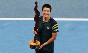 당진시청 테니스팀 권순우, 한국인최초 ATP투어 2회 우승