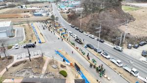 2023년 당진시 기지시줄다리기 축제를 위한 큰 줄 제작