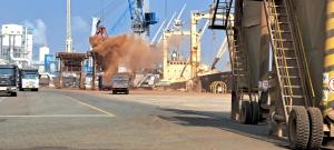 당진시, 당진항 서부두 비산먼지 감시강화