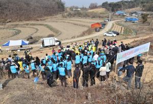 당진시, 제78회 식목일 나무 심기 행사 개최