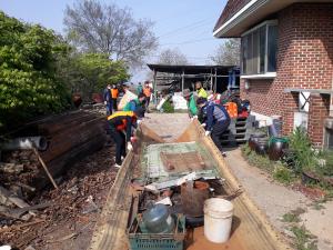 당진시 송악읍 지사협, 특화사업‘행복한 깔끔이’실시
