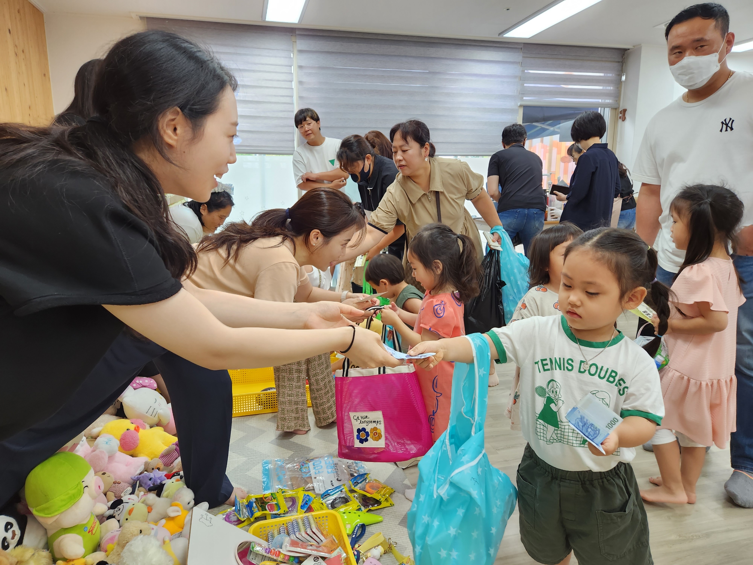 당진시 석문면, 별숲어린이집 행복 나눔장터 개최