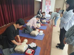 당진시보건소 「찾아가는 심폐소생술」 교육 실시