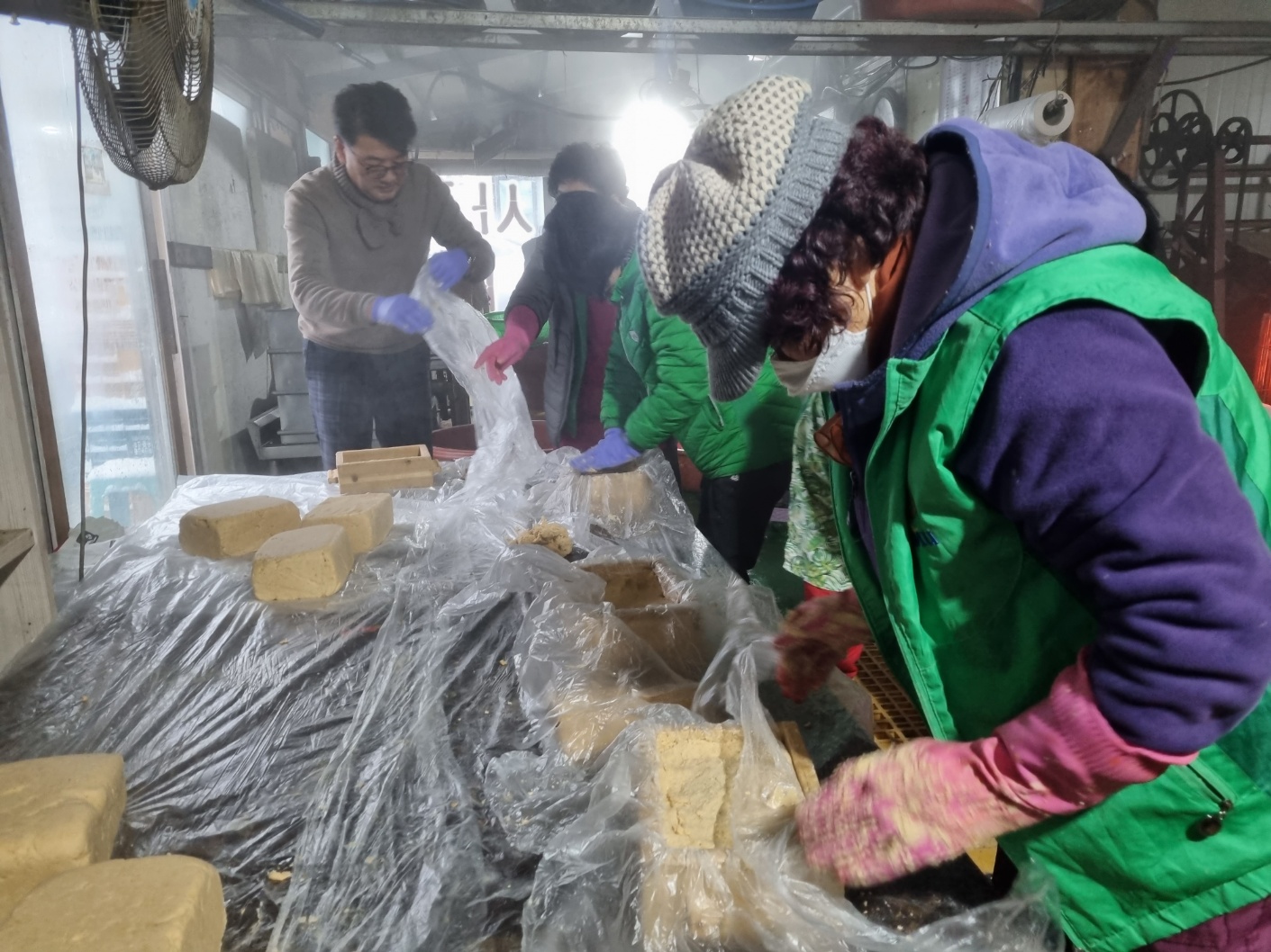 새마을운동당진시지회,  전통 장(메주) 만들기 봉사