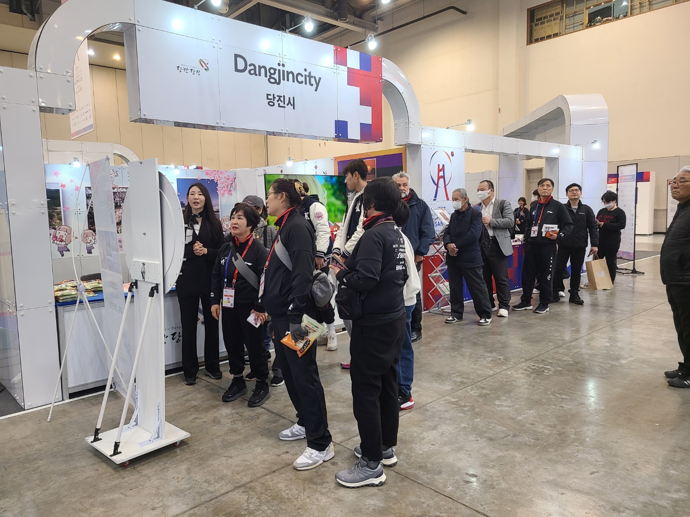 당진시, 2024 부산세계탁구선수권대회 홍보부스 운영