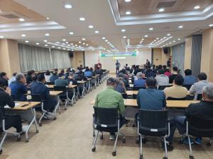 당진시, 깨끗한 축산농장 조성을 위한 양돈농가 ‘축산환경개선교육’ 진행