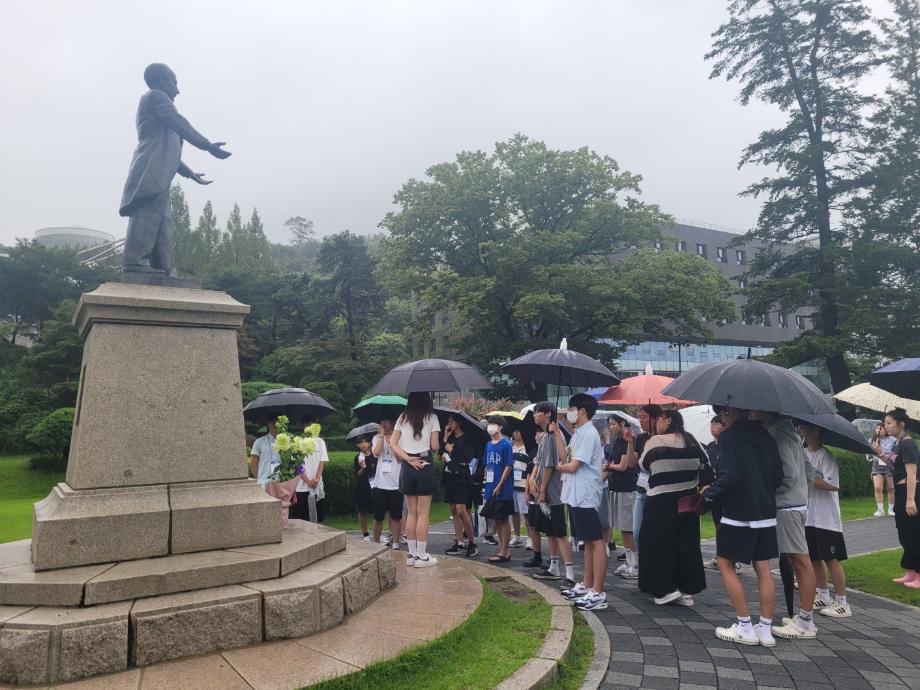 당진시, 중학생 대상 대학탐방 실시 이미지