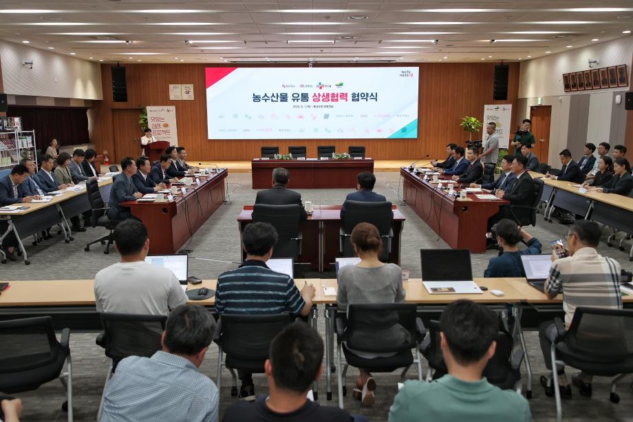 당진시, CJ푸드빌(주)과 상생 업무협약 체결 이미지