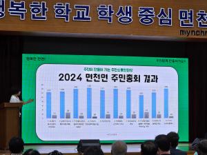 당진시, 주민과 함께 만들어가는 주민소통한마당 면천면 주민총회’개최