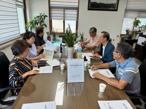 신평면지역사회보장협의체, ‘안전하게 잘 지내세효(孝)’간담회 개최
