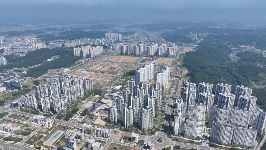 당진시, 도시개발사업으로 정주 환경 개선 이미지