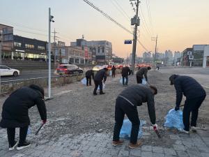 당진3동, 설맞이 민관합동 환경대청결 활동 실시