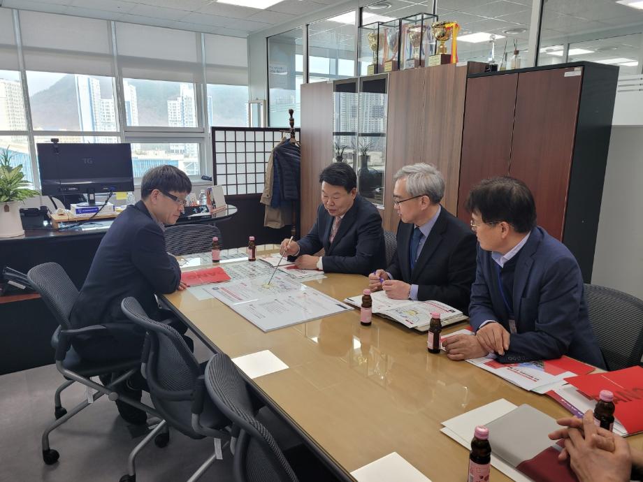 오성환 당진시장, 기재부 방문... 이미지